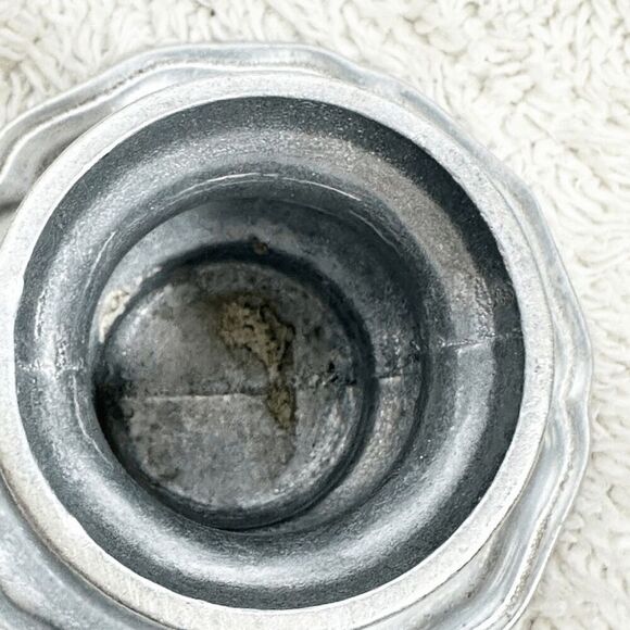 Wilton Tankard Baluster Mug and Saucer RWP Pewter Set of 2 Decorative Creamer - Picture 7 of 8